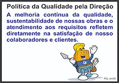 Política de Qualidade pela Direção